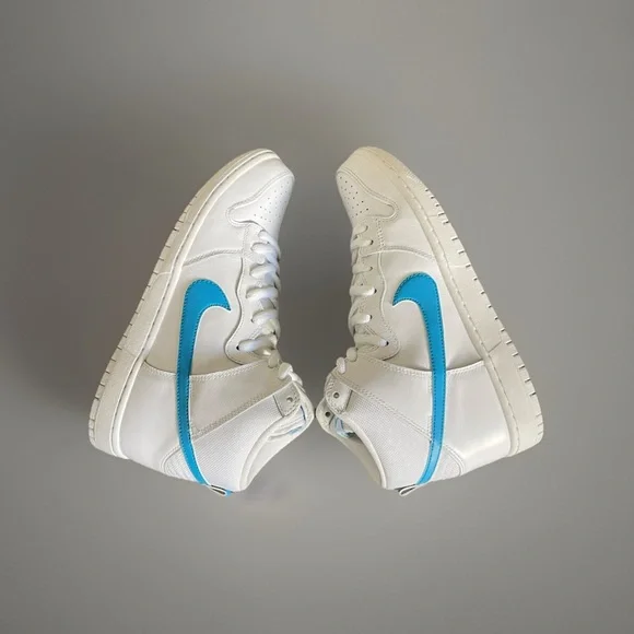 Size 10 - Nike SB Dunk High TRD QS Richard Mulder White Blue 881758-141 Men’s
